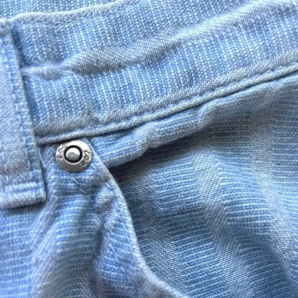 Vintage 80s Lee Riders 300 Series USA Striped Denim High Rise Mom Jeans 11